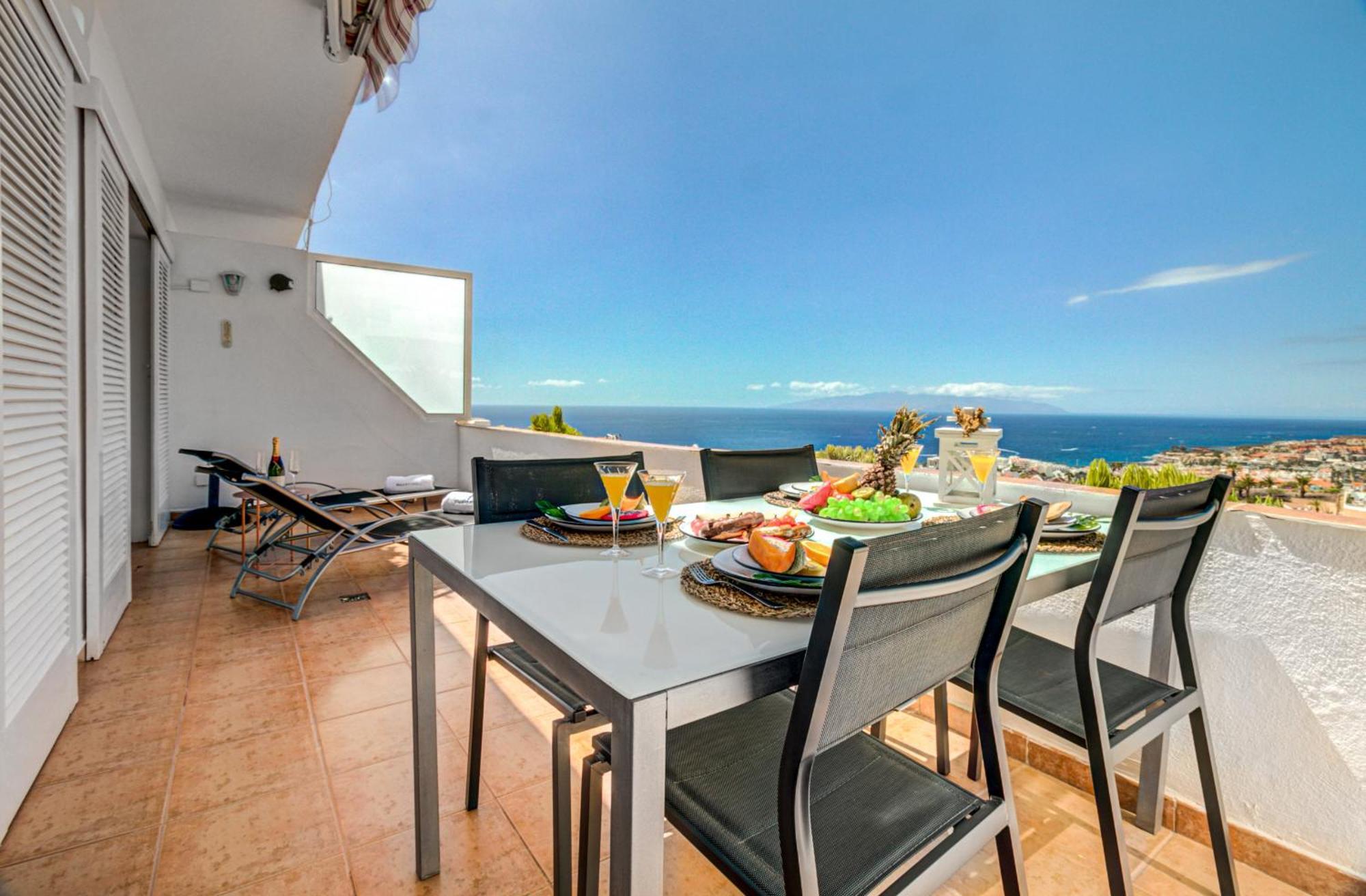 Sea View Panoramic Daire Costa Adeje Dış mekan fotoğraf