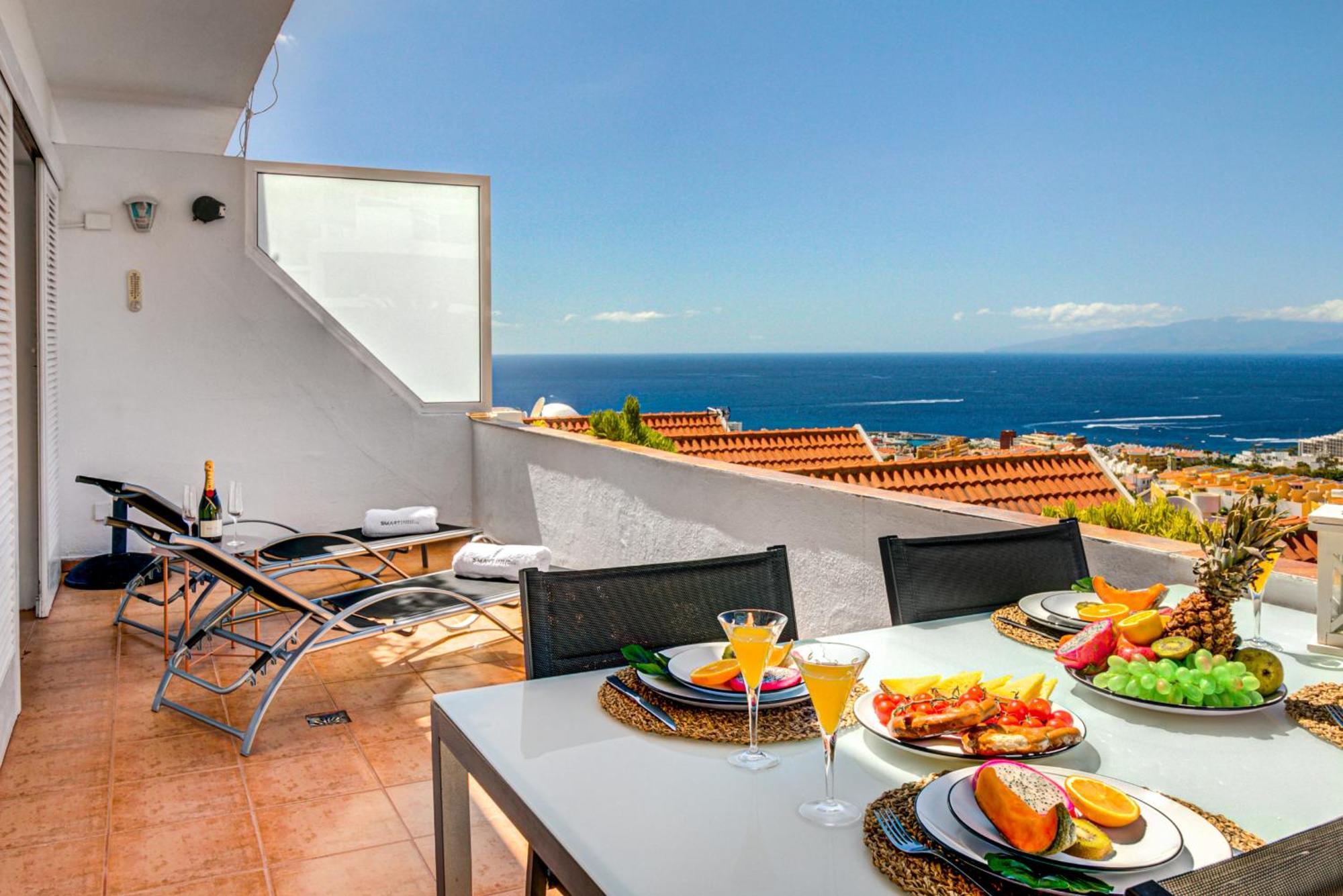 Sea View Panoramic Daire Costa Adeje Dış mekan fotoğraf